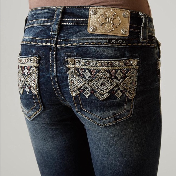 🌸Like New🌸 Miss Me Standard Skinny Stretch Jean Sz 26 - Picture 6 of 7